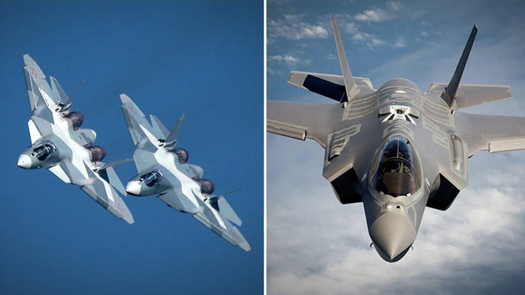 Su-57 vs F-35